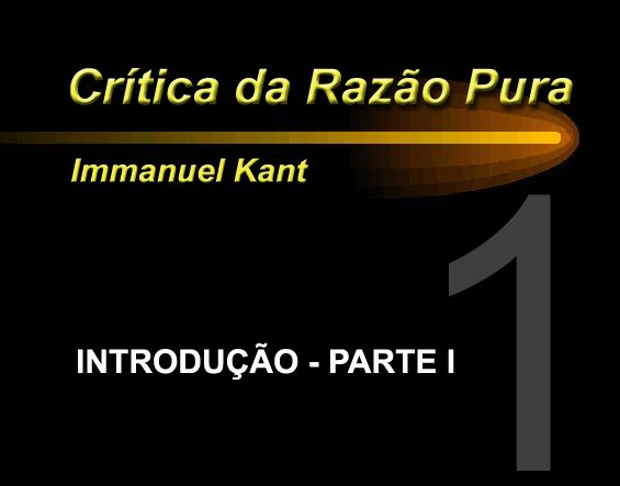 BIBLIOTECA DE FILOSOFIA - JOSEMAR BESSA: Crítica da Razão